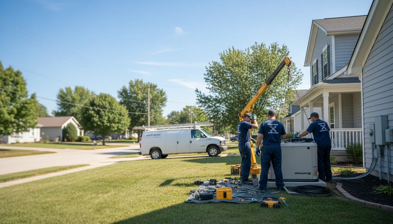 Generator Installation in Merryville, LA near me